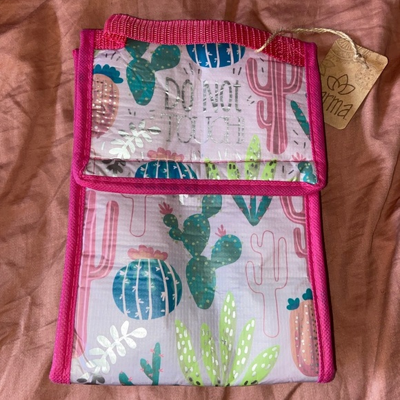 Karma Colorful Cactus Kids Lunch Bag - Picture 1 of 6